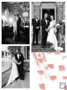 Mariage chic et sobre d'Elin Kling