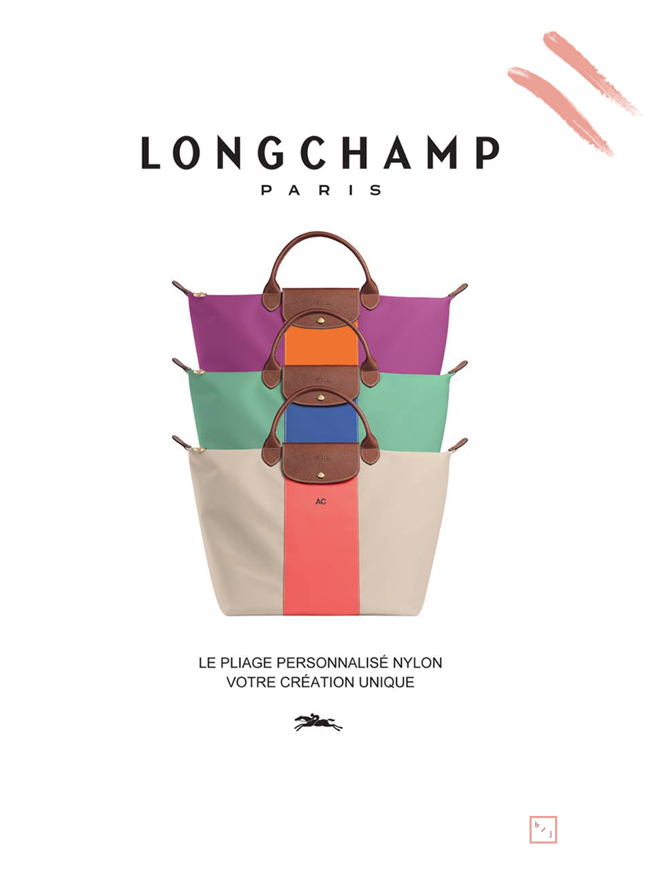 Personnalisez votre sac Pliage de LongchampLe blogue de Julie Lafrance